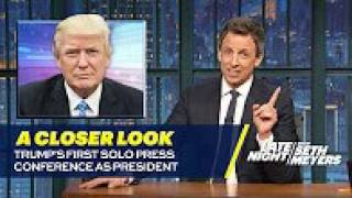 Trump's First Solo Press Conference as President: A Closer Look