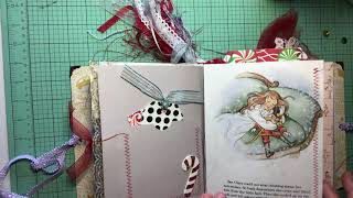 SOLD - thank you! Little Golden Book| THE NUTCRACKER | Flip thru- Christmas junk journal