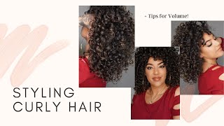 Tips for Styling Curly Hair