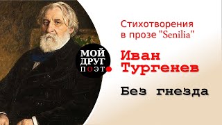 И.С. Тургенев - Без гнезда  |  Стихотворения в прозе "Senilia" |  Классики русской литературы