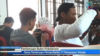 Pertemuan rutin Forum Pokdarwis Kab Kebumen, tema Pemanfaatan IT , dan Pelepasan #Tukik