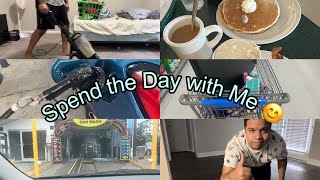 VLOG | SPEND THE DAY WITH ME | breakfast, shopping, cleaning my apartment + more!