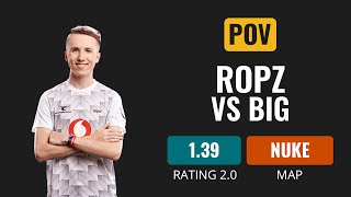 [POV] mouz ropz VS BIG [Nuke] | CS GO DEMO POINT OF VIEW