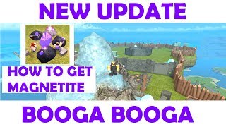 Roblox Booga Booga - How To Get Magnetite & New Update