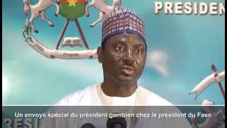 Mamadou Tangara, envoyé spécial du président Adama Barrow.