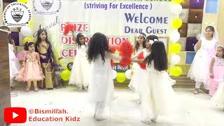 Best Kids Performance in Bismillah Education School || Award Ceremony 2023 || welcome song