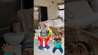 cute kid pranks dad#shorts #funny #cartoon