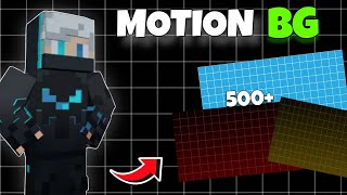 Trending Motion Background For Your Minecraft Videos🤯 (Don't Miss)