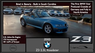 2000 BMW Z3 2.3 Roadster | In-Depth Review | Bred in Bavaria, Built in South Carolina | GoldenEye