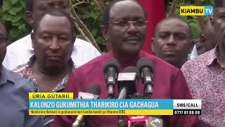 KALONZO CONDEMNS GACHAGUA ATTACK