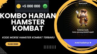 KOMBO HARIAN HAMSTER KOMBAT | HAMSTER KOMBAT KOMBO HARIAN HARI INI