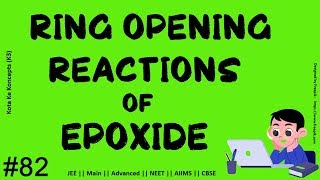 Stereochemistry of Epoxides ring opening reactions || SN1 and SN2 reactions of epoxides