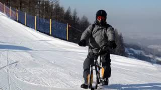 Przemyśl akcję na SkiBike'u - pierwsze szusy 02.2012