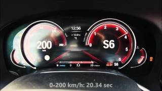 2017 BMW 740D XDrive Acceleration performance