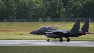 Seymour Johnson F-15s At Pease