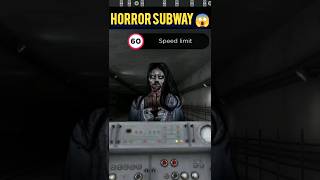 GHOST IN SUBWAY STATION LIVE 😱🤯 #horrorstories #shorts #horrorgaming