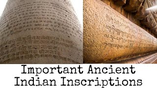 Important Ancient Indian Inscriptions | EduMandala #Sohgaura #mehrauli #PrayagPrashsti