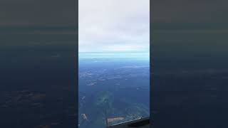 Infinite Flight landing Timelapse into Vancouver #infiniteflight #timelapse