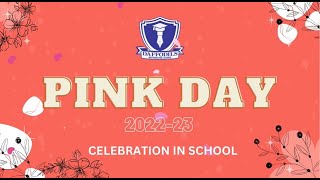 Pink Day celebration in school 2022 23