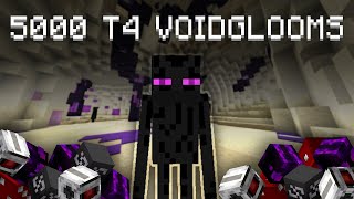 LOOT FROM 5000 T4 VOIDGLOOMS | Hypixel Skyblock