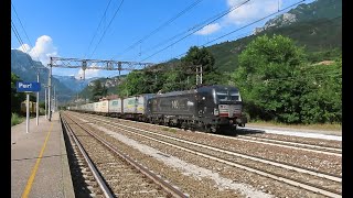 Treni merci, passeggeri a lunga percorrenza e qualche ''infiltrato'' di un sabato a Peri