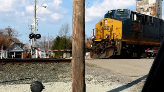 Ringing My Mechanical Bell for a CSX Train