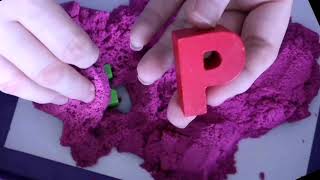 Phonics stage 1 find the letters in the sand!