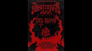 Evil Blood - Ivory Blacks, February 4th 2018 ( supporting Destroyer 666)