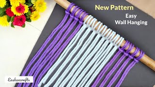 Macrame - Simple Diy Macramé Wall Hanging Design - Macrame Wall Hanging Tutorial