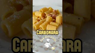 Carbonara 🍽️ Versione ricetta di Marco Rapo | Due Giri d'Olio 💙