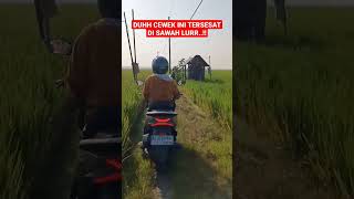 CEWEK PCX 150  TERSESAT DI SAWAH