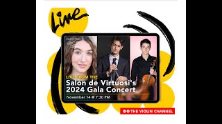 2024 Salon De Virtuosi Gala Awards Concert