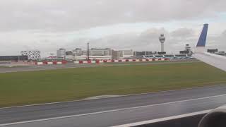 United Airlines Boeing 767-322ER Takeoff from Amsterdam Schiphol Airport (AMS|EHAM)