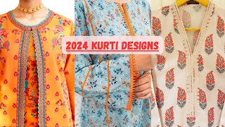 2024 KAMEEZ DESIGNS/STYLES _shirt designs for dresses _Latest designs for Kurtis