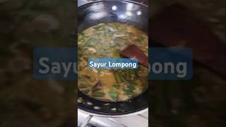 Sayur Lompong Santan Pedas #sayur #lompong #food #fyp