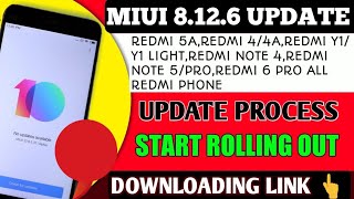 MIUI 8.12.6 UPDATE REVIEW AND DOWNLOAD LINK | REDMI 5A,REDMI 4,REDMI NOTE 5 PRO & REDMI NOTE 4