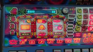 Red hot ibiza fruit machine.