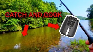 TROUT catch and cook with AIR FRYER