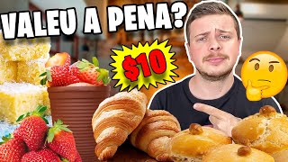 COMIDAS DE PADARIA ATÉ 10 REAIS