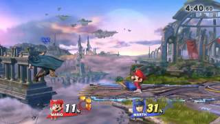 Mario VS Marth - Super Smash Bros. For Wii U - For Glory - 2017