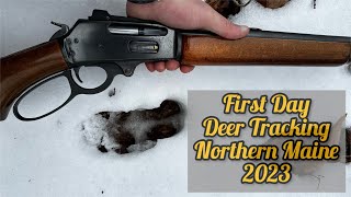 First Day Deer Tracking 2023