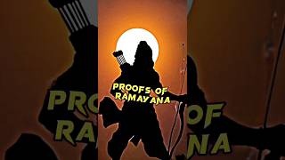 PROOFS OF RAMAYANA 🕉️ #shorts