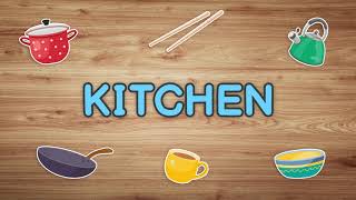 Kitchen tools in English