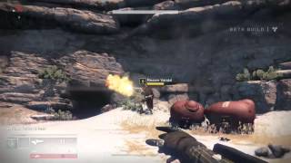 Xbox One - Under-Leveled Randoms Take on a Reaper Vandal [Destiny Gameplay]