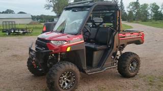 2018 Polaris Ranger Rockford Fosgate PMX8 and Elka Stage 2 Shocks