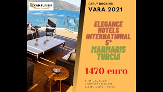 Elegance Hotels International - Charter Avion Turcia 2021