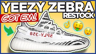 Got em! Unboxing Yeezy Zebra (2020 Restock Asia Exclusive - June 27, 2020)