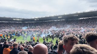 DERBY COUNTY PROMOTION PARTY! 🎉 🐏 | PITCH INVASION!