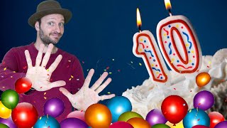 Vídeo de aniversário dos 10 anos de canal!