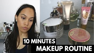 10 Minute Easy, Quick Makeup Routine | Jasmiiin Jimenez